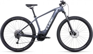 ΠΟΔΗΛΑΤΟ CUBE REACTION HYBRID PERFORMANCE 500 METALLICGREY N WHITE 2022 DRIMALASBIKES